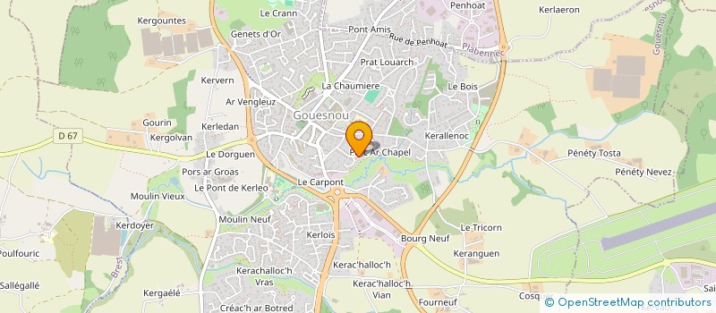 localisation de l'entreprise 877 483 677   GOUESNOU