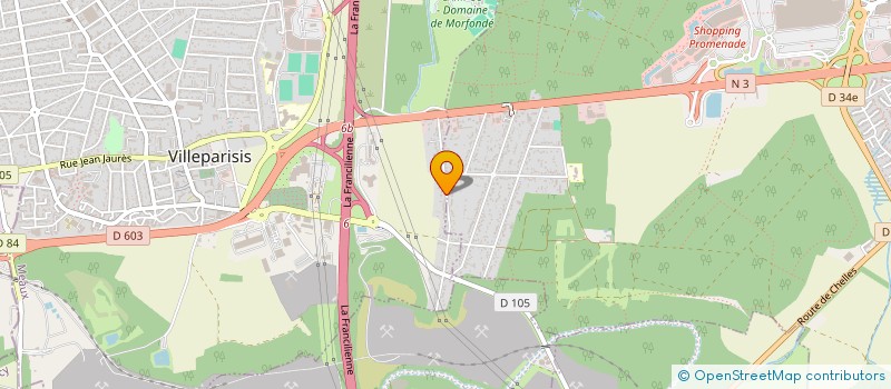 localisation de l'entreprise 877 491 720   VILLEPARISIS