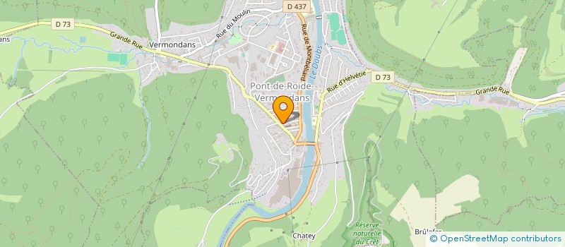 localisation de l'entreprise 877 505 388   PONT-DE-ROIDE-VERMONDANS