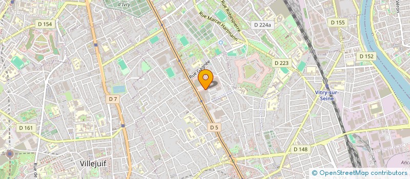 localisation de l'entreprise 877 506 261   VITRY-SUR-SEINE