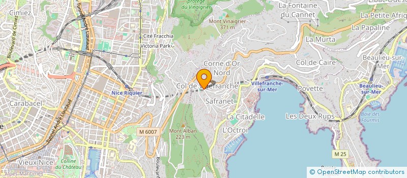 localisation de l'entreprise 877 512 707 à VILLEFRANCHE-SUR-MER