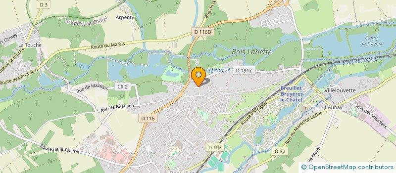 localisation de l'entreprise 877 518 944   BREUILLET