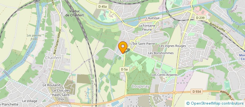 localisation de l'entreprise 877 520 155   COUPVRAY