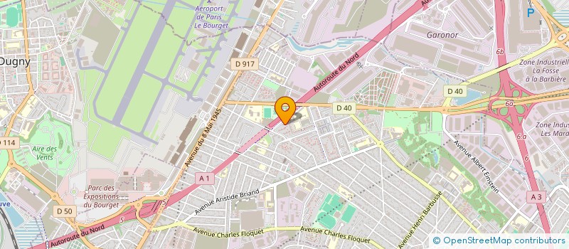 localisation de l'entreprise 877 524 462 à LE BLANC MESNIL