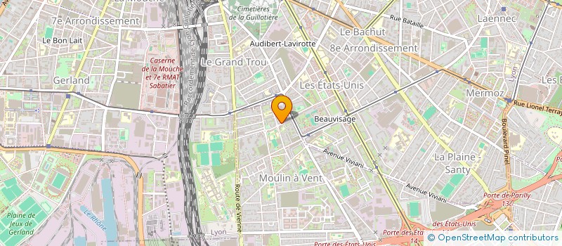 localisation de l'entreprise 877 526 517   VENISSIEUX