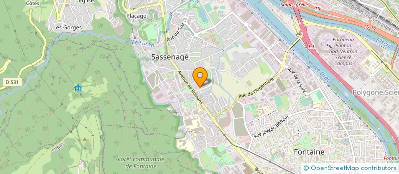 localisation de l'entreprise 877 527 044   SASSENAGE