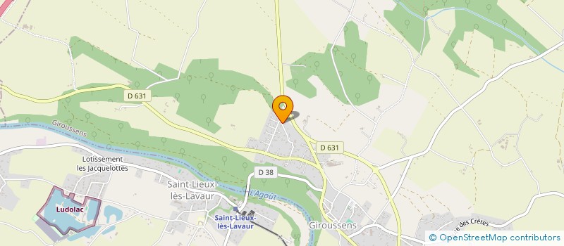 localisation de l'entreprise 877 528 695   GIROUSSENS