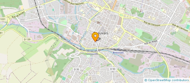 localisation de l'entreprise 877 542 126   BEAUVAIS