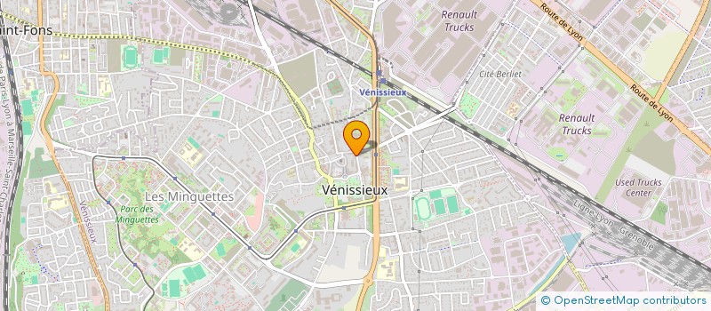 localisation de l'entreprise 877 547 596   VENISSIEUX