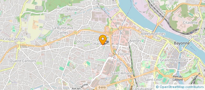 localisation de l'entreprise 877 550 970   HENDAYE