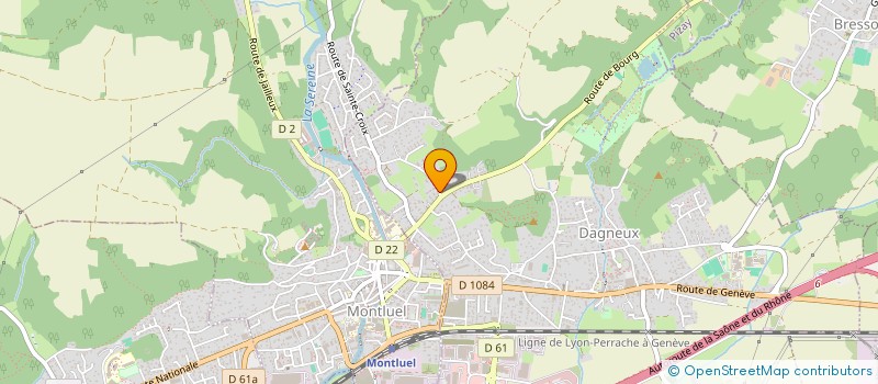 localisation de l'entreprise 877 557 074   DAGNEUX