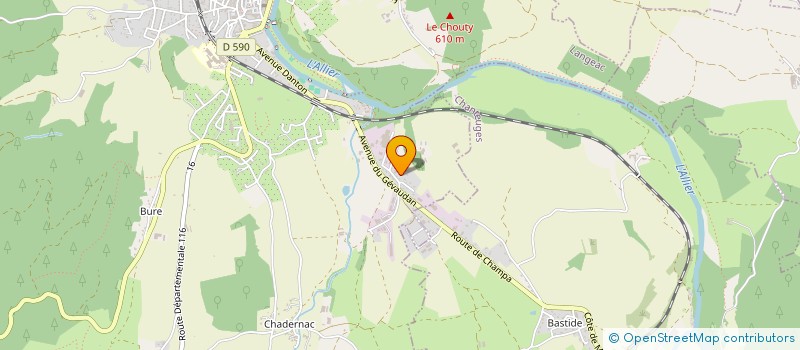 localisation de l'entreprise 877 562 355   LANGEAC