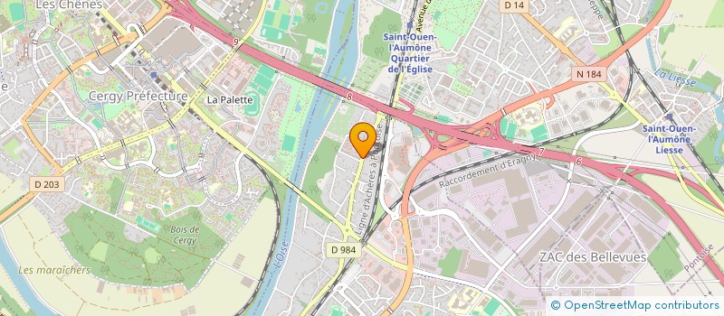 localisation de l'entreprise 877 573 956   ERAGNY