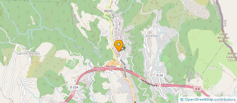 localisation de l'entreprise 877 574 251   MENTON