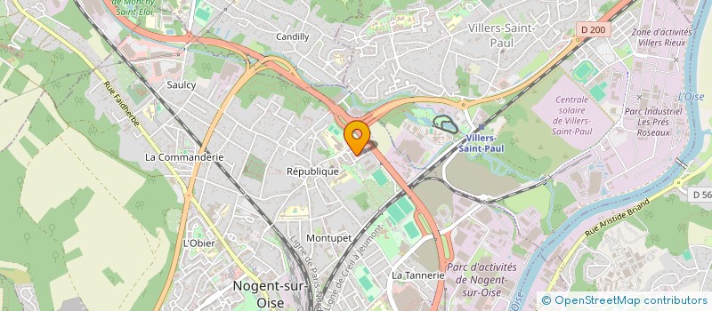 localisation de l'entreprise 877 578 534   NOGENT-SUR-OISE