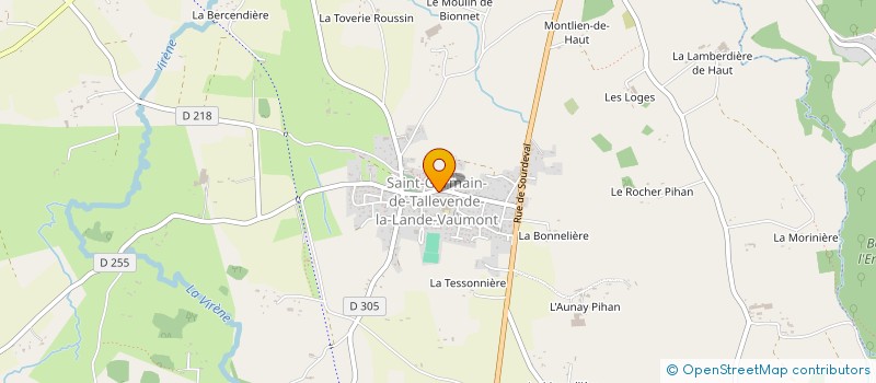 localisation de l'entreprise 877 581 413   VIRE NORMANDIE
