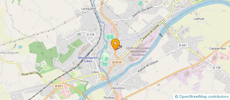 localisation de l'entreprise 877 605 592 à PRAYSSAC