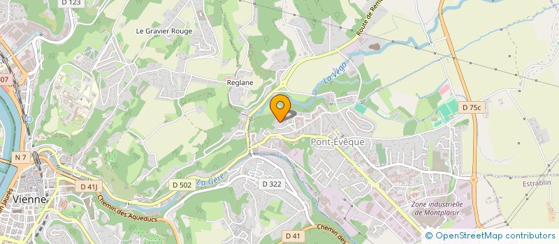 localisation de l'entreprise 877 613 877   VIENNE