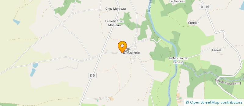 localisation de l'entreprise 877 614 206   SAULGE