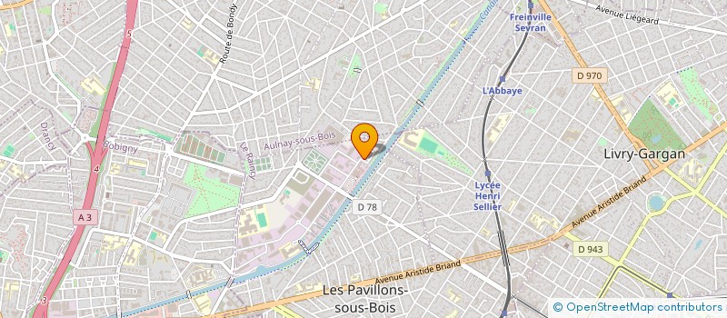 localisation de l'entreprise 877 620 153 à LES PAVILLONS-SOUS-BOIS