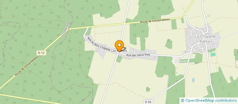 localisation de l'entreprise 877 626 705   LA CHAPELLE-RABLAIS