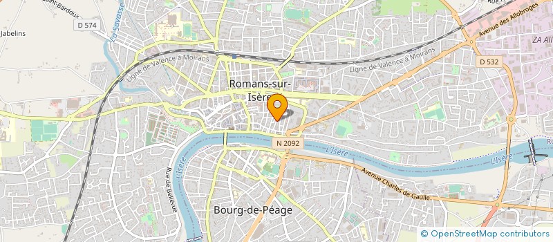 localisation de l'entreprise 877 664 276   ROMANS-SUR-ISERE