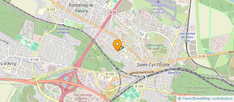 localisation de l'entreprise 877 666 933   SAINT-CYR-L'ECOLE