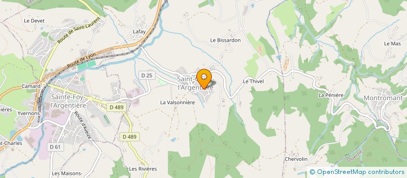 localisation de l'entreprise 877 667 303   MONTARDON