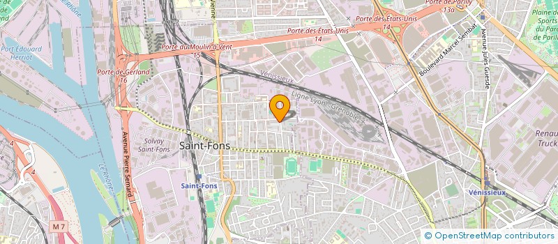 localisation de l'entreprise 877 682 070 à SAINT-FONS