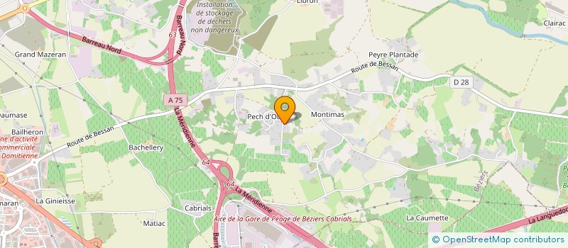 localisation de l'entreprise 877 683 227   MONTPEYROUX