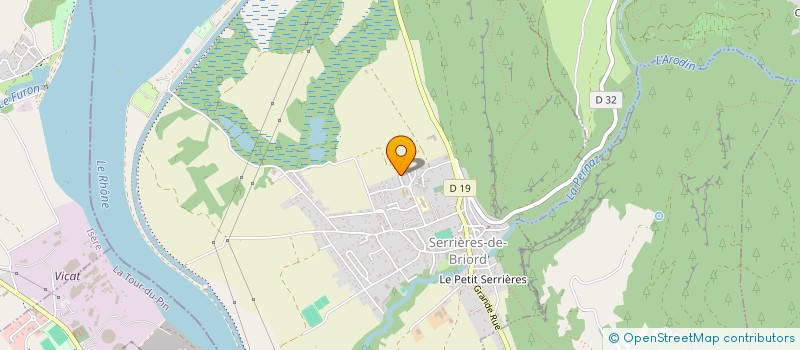 localisation de l'entreprise 877 687 236   SERRIERES-DE-BRIORD