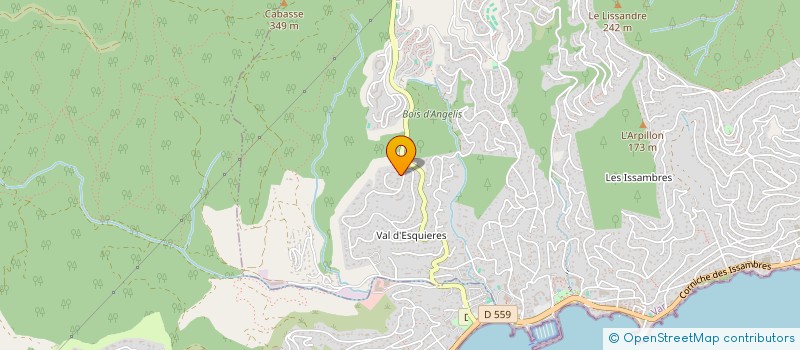 localisation de l'entreprise 877 693 325   ROQUEBRUNE-SUR-ARGENS