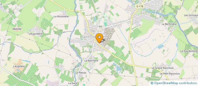 localisation de l'entreprise 877 701 672   SAINT-COLOMBAN