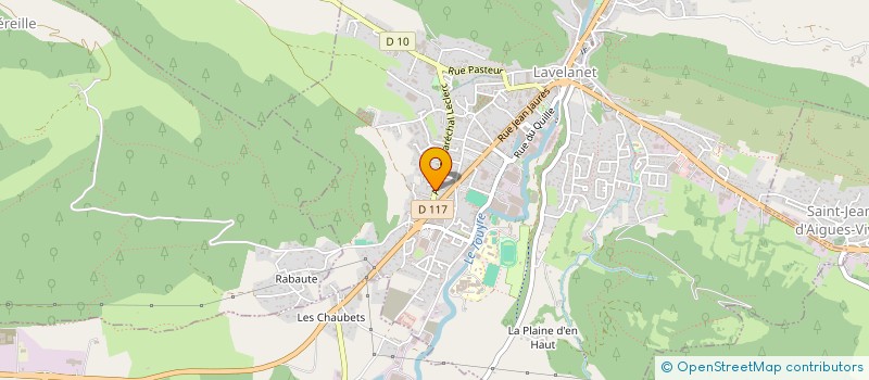 localisation de l'entreprise 877 705 335 à LAVELANET