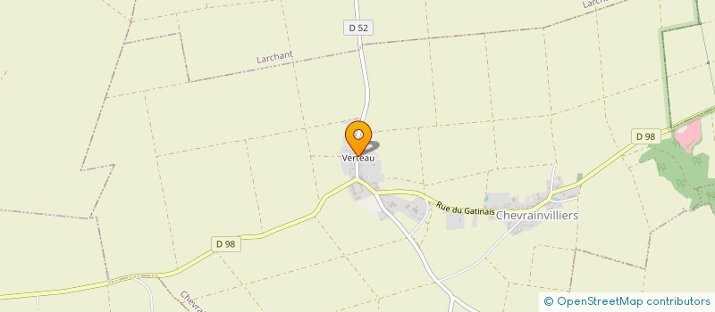 localisation de l'entreprise 877 709 881   CHEVRAINVILLIERS