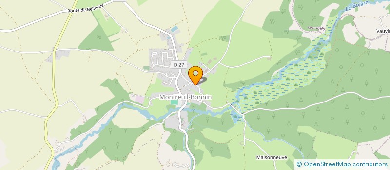 localisation de l'entreprise 877 720 094   BOIVRE-LA-VALLEE