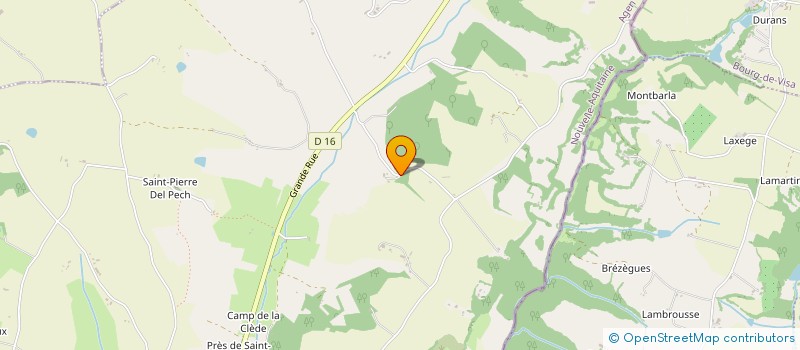 localisation de l'entreprise 877 734 715   SAINT-MAURIN