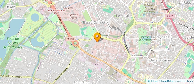 localisation de l'entreprise 877 737 569 à TOULOUSE