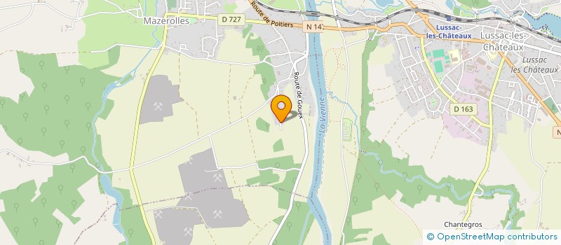 localisation de l'entreprise 877 741 009   MAZEROLLES