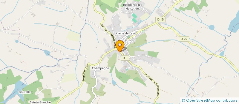 localisation de l'entreprise 877 742 775 à LAVIT