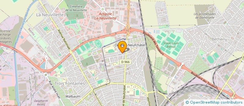 localisation de l'entreprise 877 744 763   REIMS