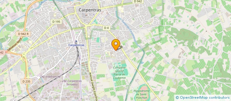 localisation de l'entreprise 877 745 463   CARPENTRAS