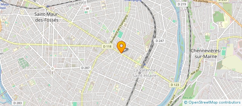 localisation de l'entreprise 877 746 750   SAINT-MAUR-DES-FOSSES