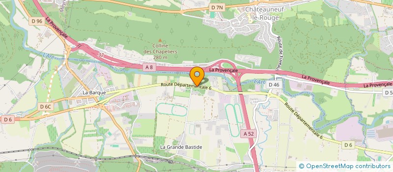 localisation de l'entreprise 877 753 822   FUVEAU