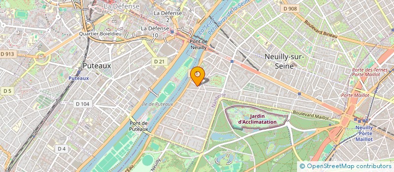 localisation de l'entreprise 877 757 484   ASNIERES-SUR-SEINE