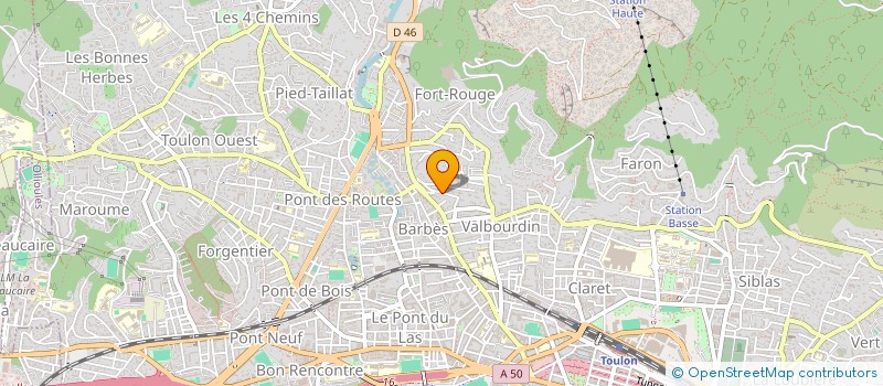 localisation de l'entreprise 877 762 054   TOULON