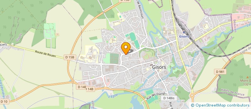 localisation de l'entreprise 877 770 313 à GISORS