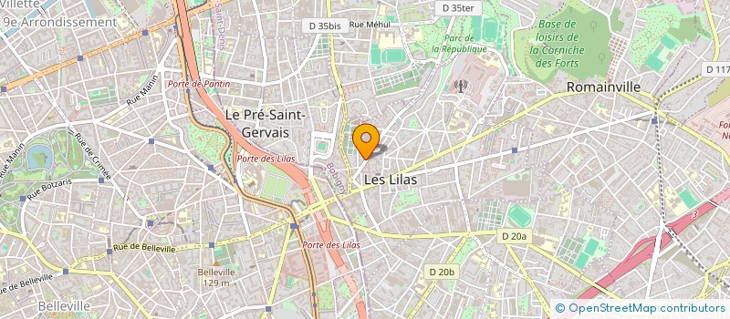 localisation de l'entreprise 877 788 232 à VILLEJUIF