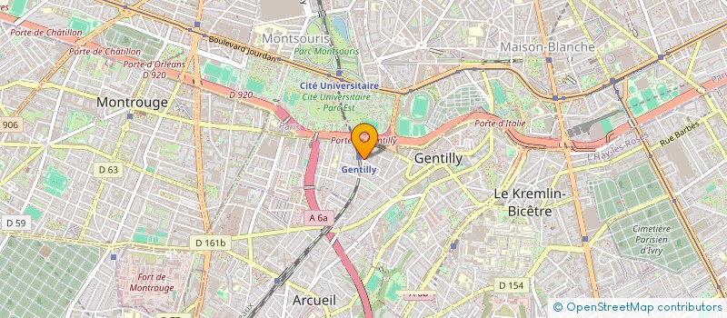 localisation de l'entreprise 877 791 160 à MASSY