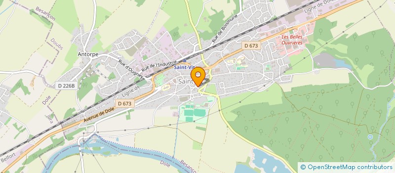 localisation de l'entreprise 877 791 319   OUGNEY